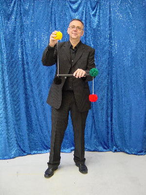 Bommelstab aus Metall